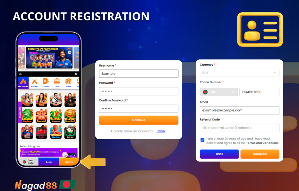 Nagad88 App Registration